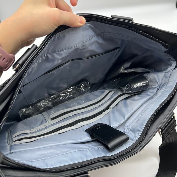 IHKWIP Cargo Catchall Tote with Two Crossbody Metallic Black - Picture 2 of 10